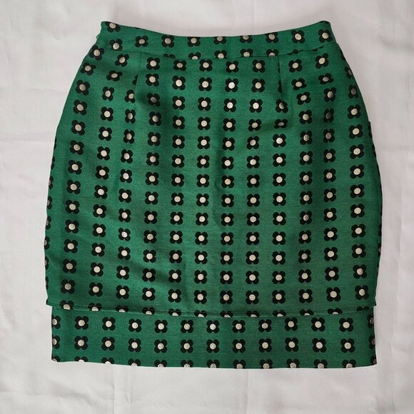Anthropologie HD In Paris Women's Garden Glimmer Floral Mini Skirt Size US 2 - Picture 4 of 13